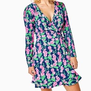 Lilly Pulitzer Floral Jumpsuit in Blue and Pink